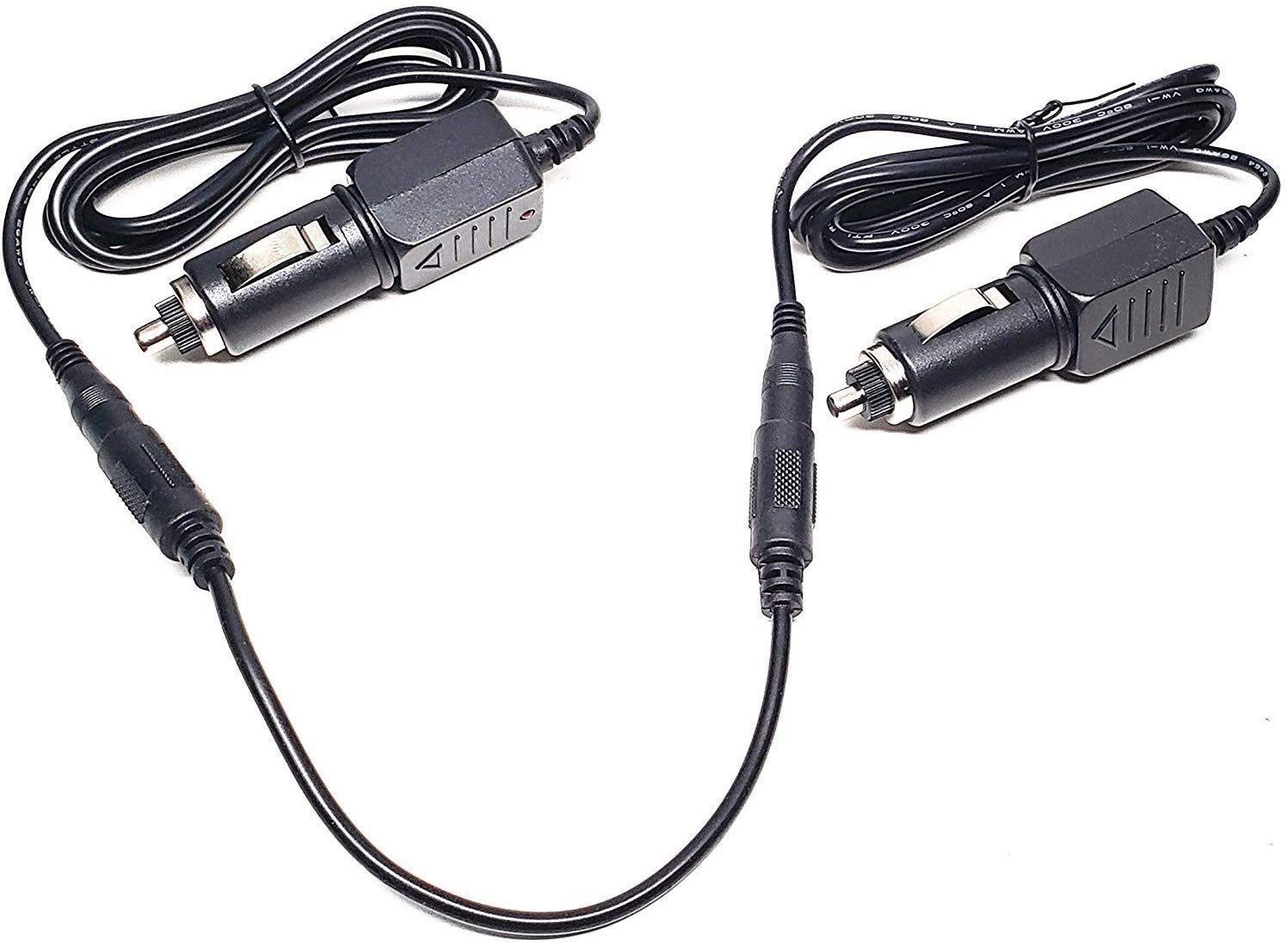Amazon.com: New Car 2 Lighter Plug DC Adapter for Solar ESA1 12V